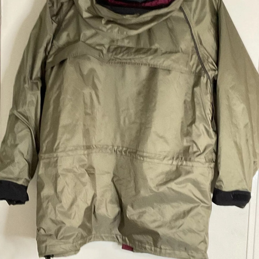 Eddie Bauer Ebtek Men’s Medium Hunter Green GoreTex Coat - Picture 2 of 7